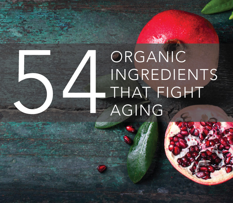 54 organic ingredient fight aging